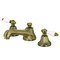Kingston Brass KS4463PL 8" Widespread Bathroom Faucet, Antique Brass KS4463PL - alternate 1